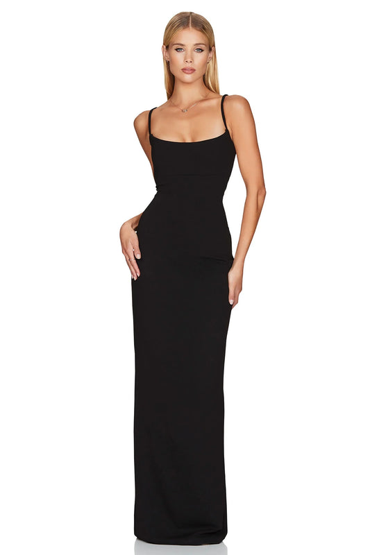 Bailey Maxi Dress in Black