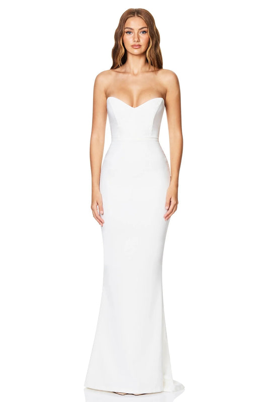 Love Affair Gown in White