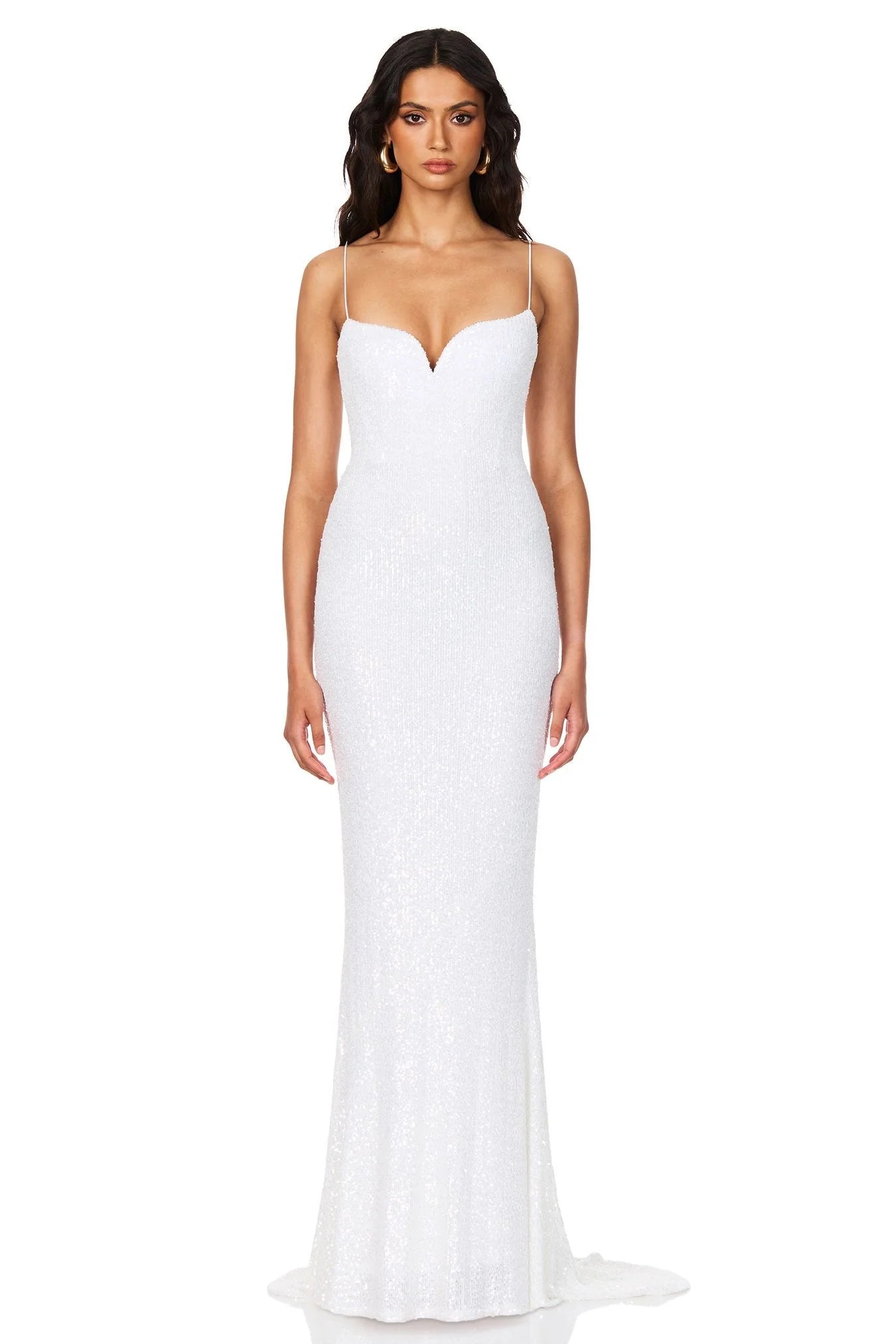 Serena Gown in White