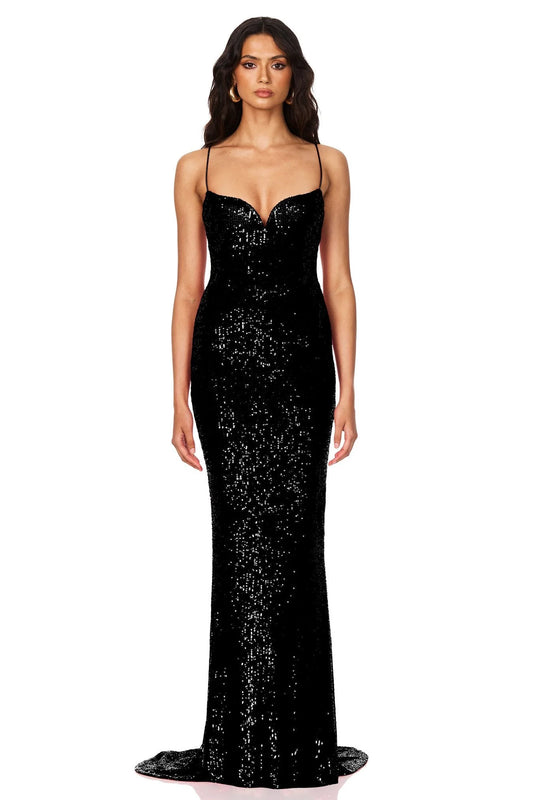 Serena Gown in Black